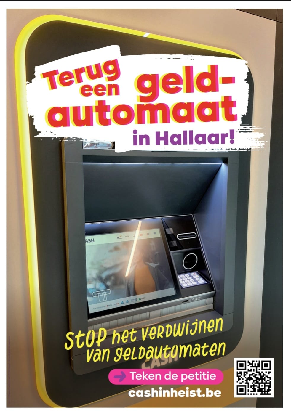 PVDA Heist-op-den-Berg start met actieplan tegen het verdwijnen van de Heistse geldautomaten.
